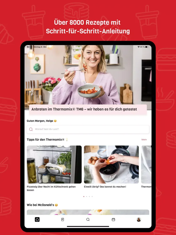 Capturas de pantalla de ZauberTopf Rezepte