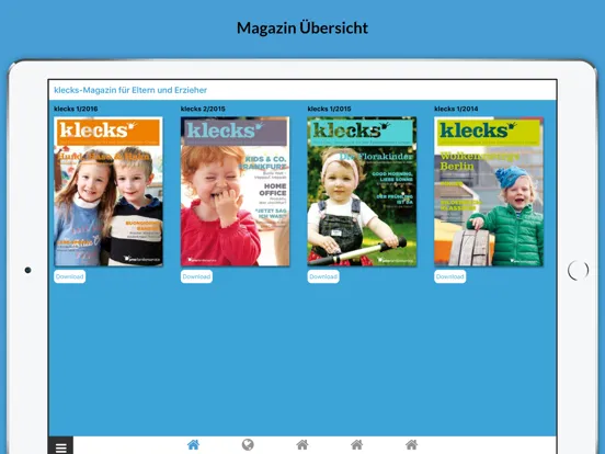 Capturas de tela do pme Familienservice App iPad 