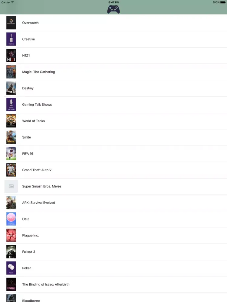 تصاویر AnyStream - The Gaming Stream for Twitch & Hitbox iPad 
