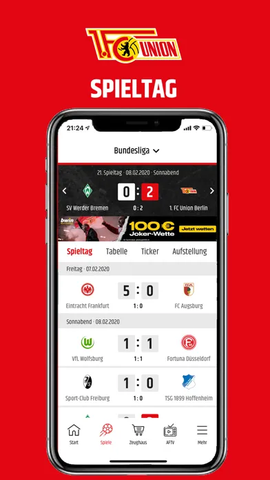 1. FC Union Berlin Screenshots
