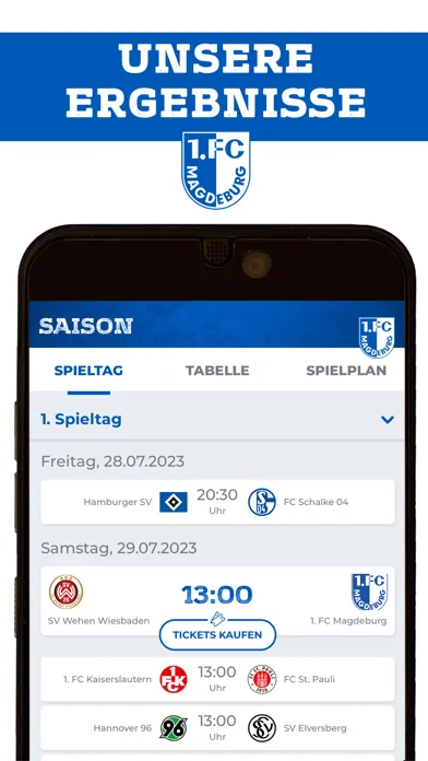 1. FC Magdeburg Screenshots