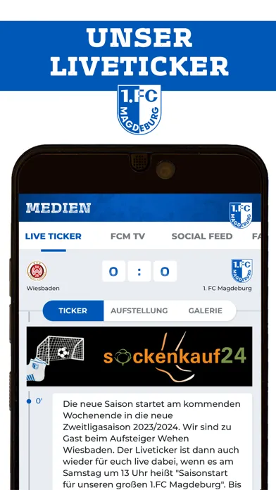 1. FC Magdeburg Screenshots