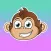 Cute Monkey Stickers
