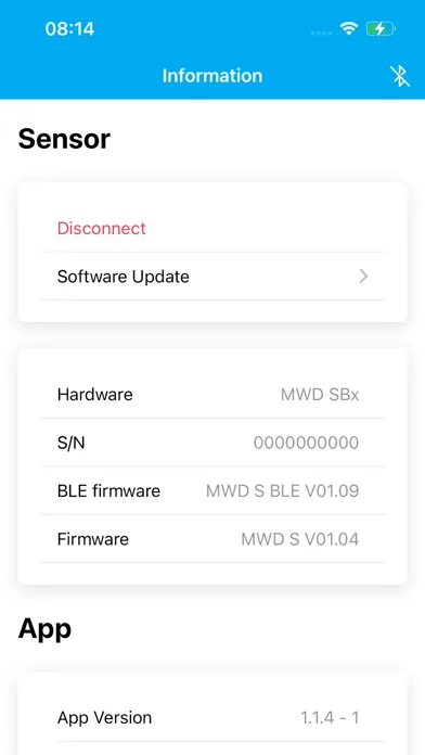 Capturas de pantalla de MWD Scanner Assistant