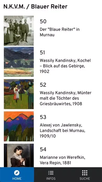 Capturas de tela do Schloßmuseum Murnau