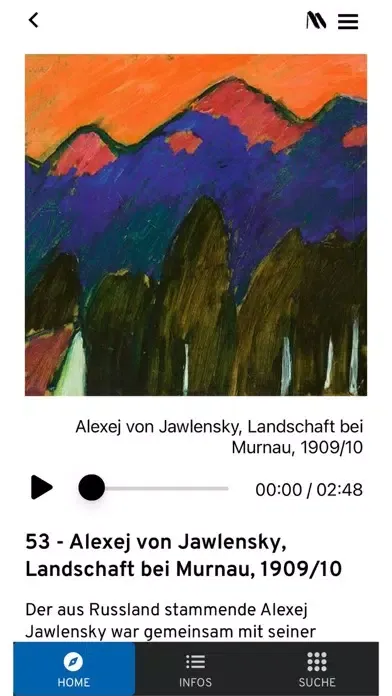 Capturas de tela do Schloßmuseum Murnau