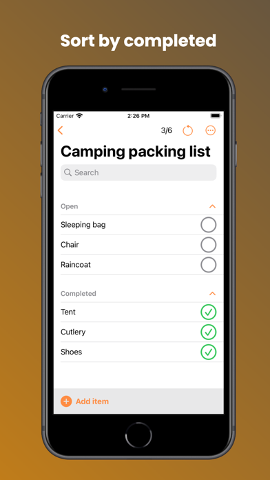 Ảnh chụp màn hình của Checklists: Repeating To-Dos