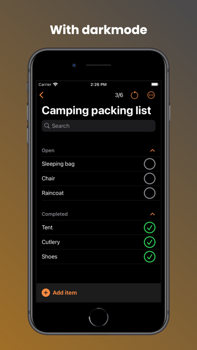Ảnh chụp màn hình của Checklists: Repeating To-Dos