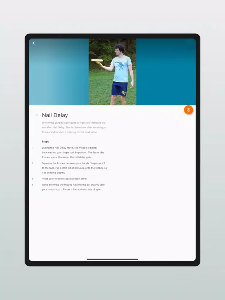 Frisbee Pro iPad  Screenshots