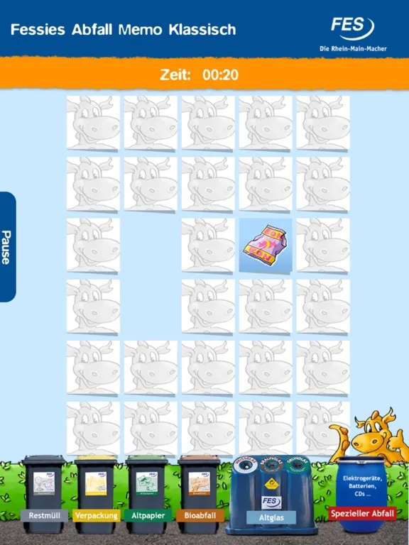 Fessies Abfall Memo iPad  Screenshots