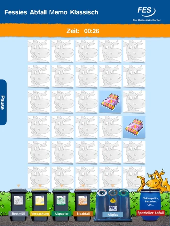 Fessies Abfall Memo iPad  Screenshots