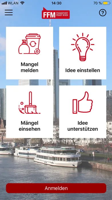 Скриншоты FFM.de App