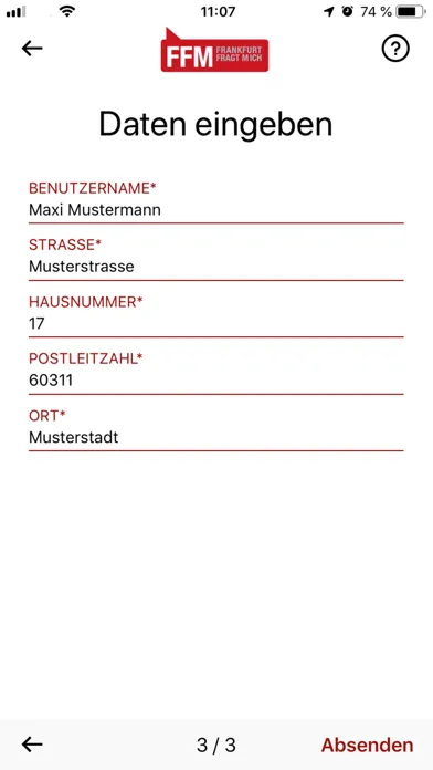 Скриншоты FFM.de App