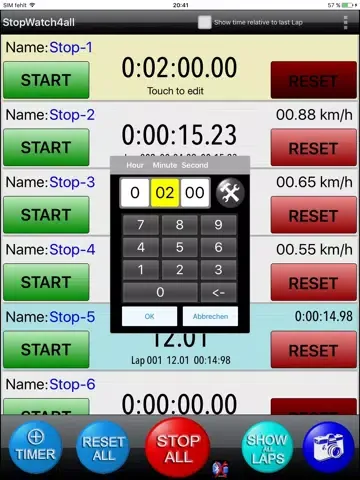 Скриншоты StopWatch4all-Pro iPad 