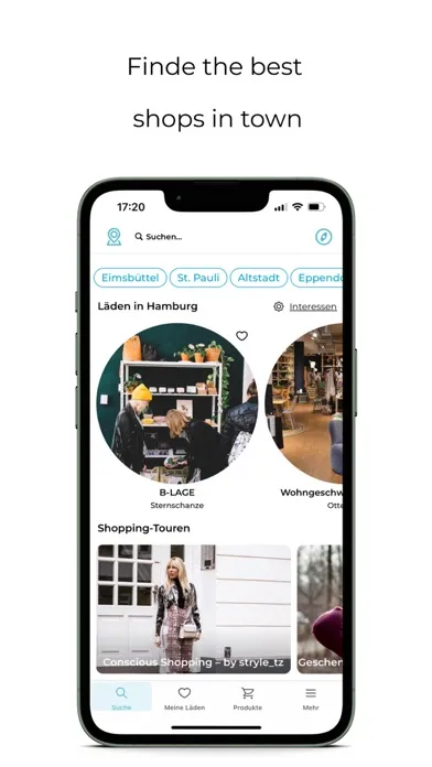 Captures d'écran de Findeling | Local Shopping
