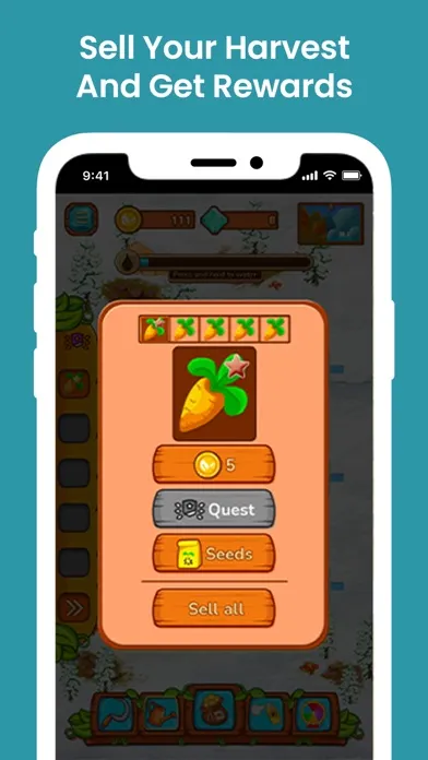 ภาพหน้าจอของ Tiny Garden – Gardening Game