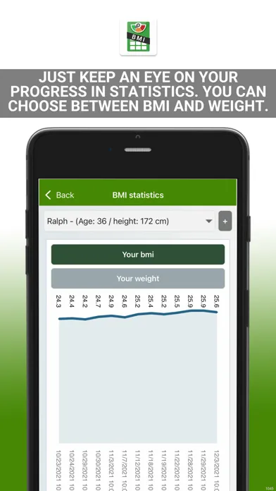BMI calculator 24 スクリーンショット