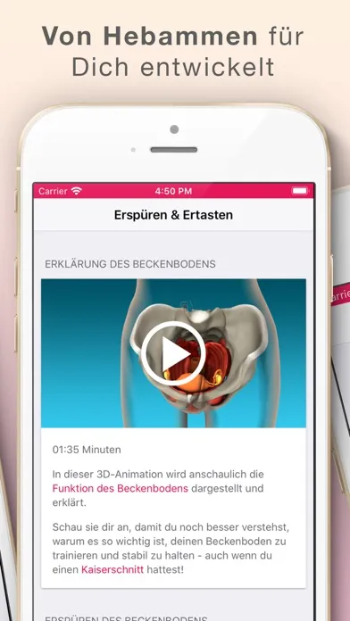 Fit mit Baby - Rückbildung App 스크린샷