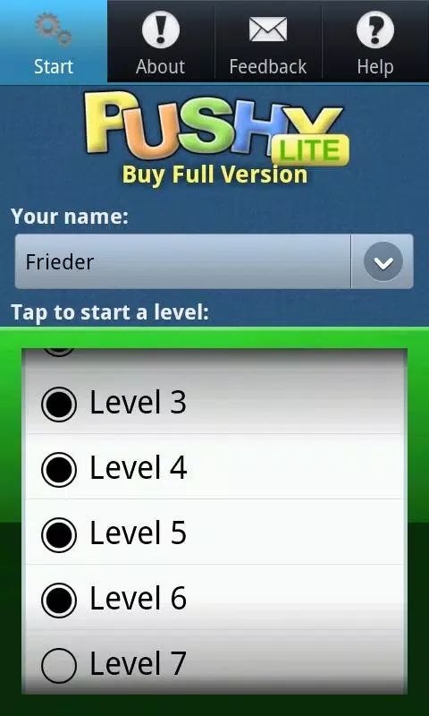 Pushy LITE Screenshots
