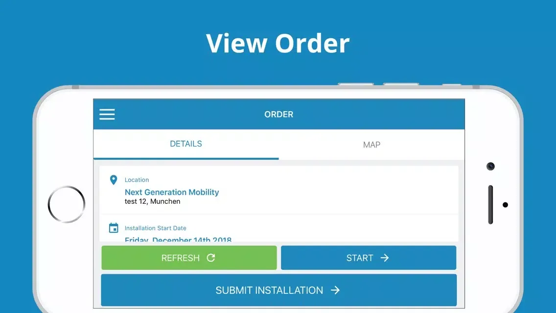 Tangkapan skrin fleetster installer