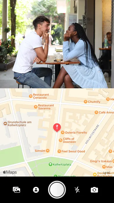 Capturas de tela do Map and Photo