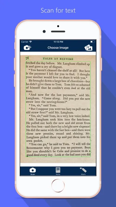 Scan Note Write Screenshots