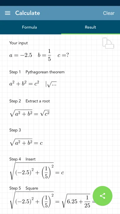 ภาพหน้าจอของ Solving Pythagoras PRO