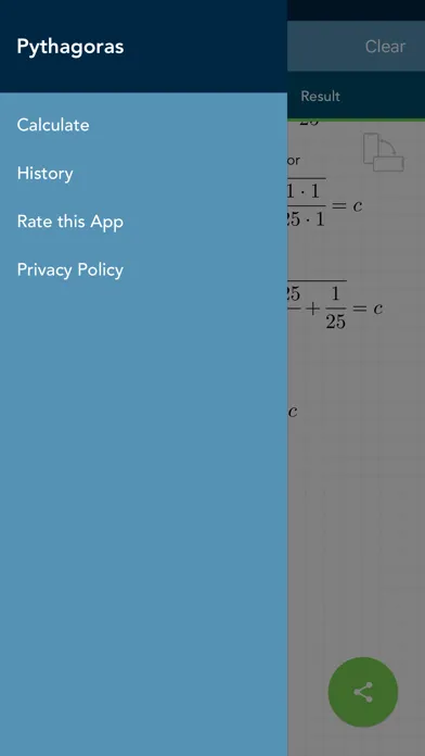 ภาพหน้าจอของ Solving Pythagoras PRO