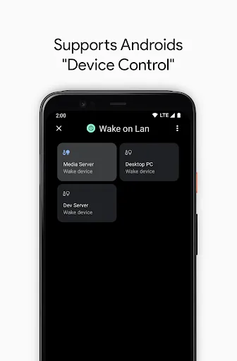 Screenshot di Wake on Lan