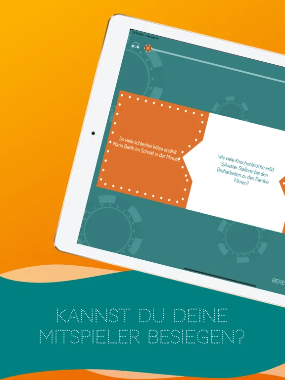 Ảnh chụp màn hình của Brainpoker - Das Schätzspiel iPad 