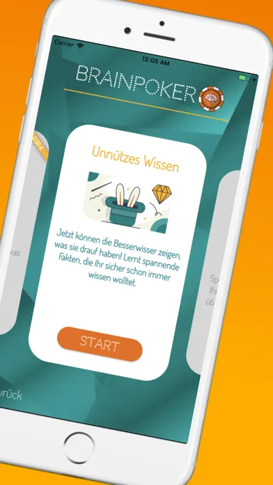 Ảnh chụp màn hình của Brainpoker - Das Schätzspiel