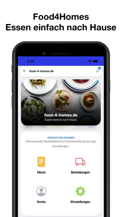 Food4Homes Ekran Görüntüleri