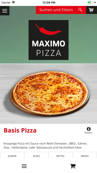 Maximo Pizza應用截圖