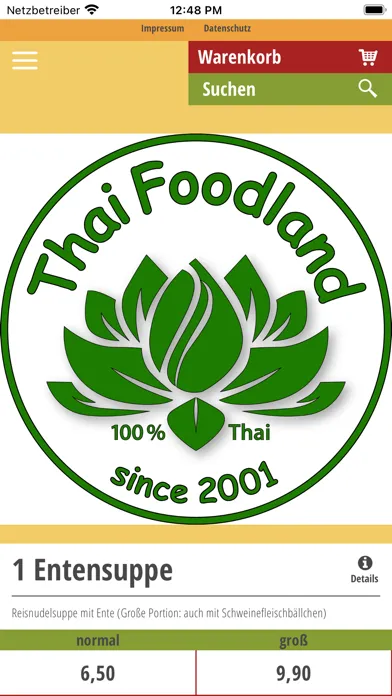 Captures d'écran de Thai Foodland