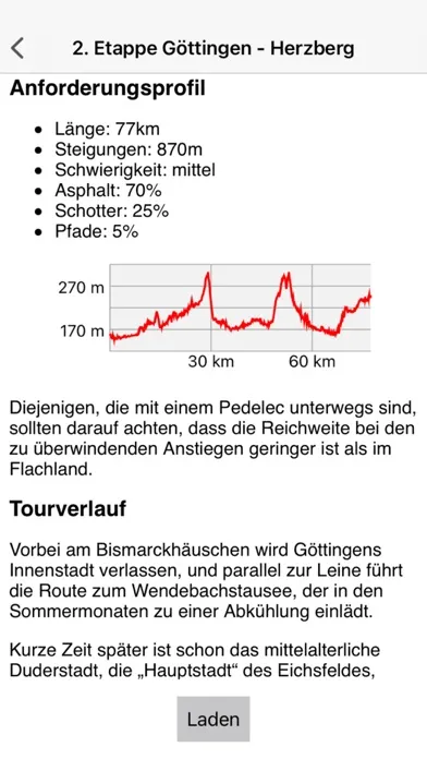 Weser-Harz-Heide Radfernweg سکرین شاٹس