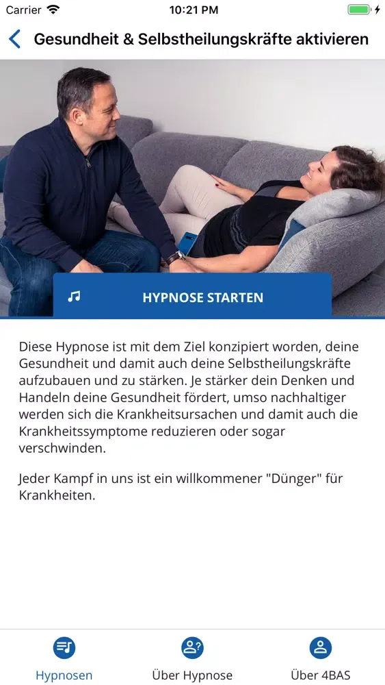 Tangkapan skrin 4BAS - Gesundheit