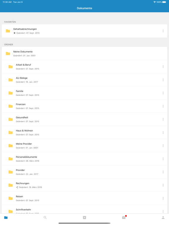 d.velop postbox iPad  Screenshots