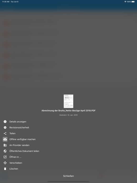 d.velop postbox iPad  Screenshots