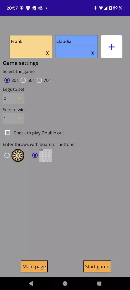 Darts स्क्रीनशॉट