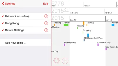 صور CoCoCal - Timeline Calendar