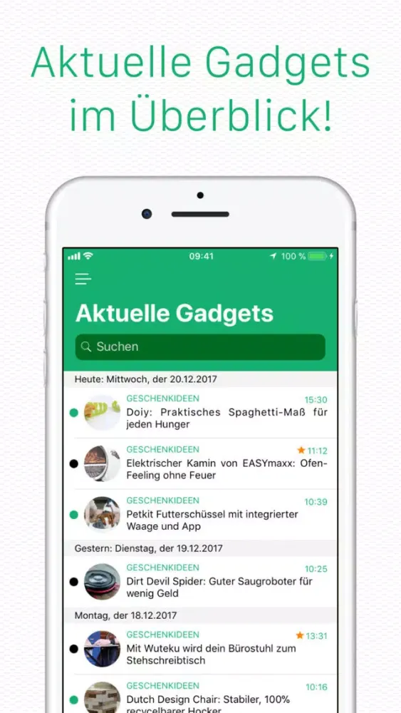 Скриншоты GadgetRausch – Gadgets & Mehr