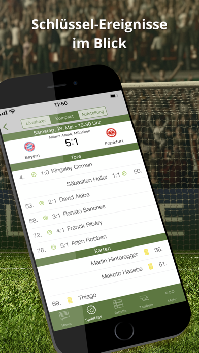 Pocket Liga - Fussball Live Screenshots