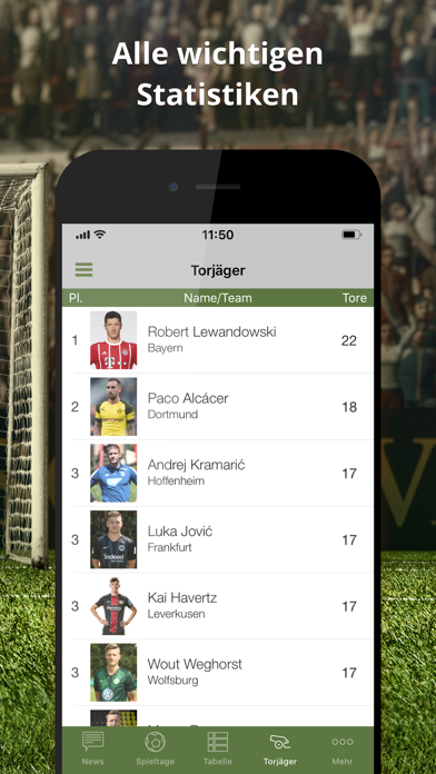 Pocket Liga - Fussball Live Screenshots