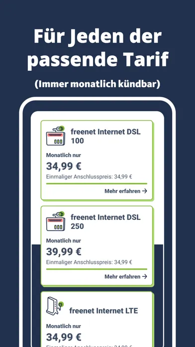 freenet Internet スクリーンショット