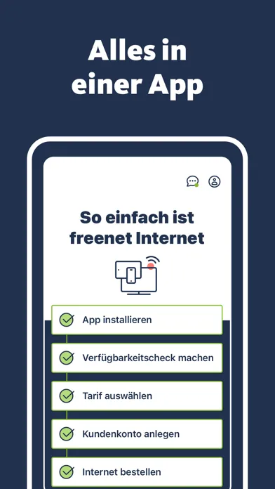 freenet Internet スクリーンショット