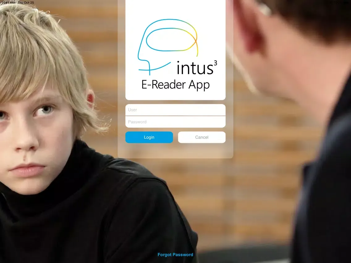 Captures d'écran de intus³ eReader iPad 