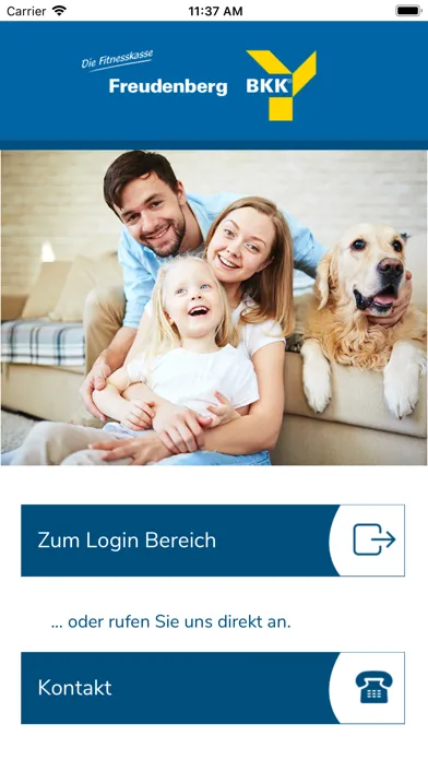 Ảnh chụp màn hình của BKK Freudenberg Service - App