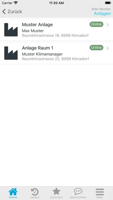 FrigorTec SmartControl Ekran Görüntüleri