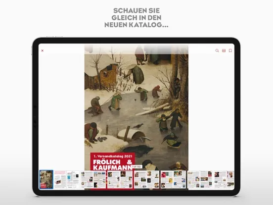 Zrzuty ekranu Frölich & Kaufmann-Kataloge iPad 