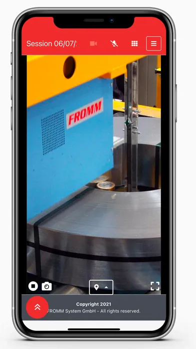 FROMM Visual Assistance Screenshots